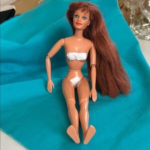 Bend and Move Barbie with Red Hair, 1993 Mattel Malaysia